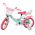 Volare Unicorn Kinderfiets - Meisjes - 12 inch - Groen - Twee handremmen