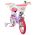 Volare Unicorn Kinderfiets - Meisjes - 12 inch - Paars - Twee handremmen