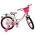 Volare Ashley Kinderfiets - Meisjes - 18 inch - Wit