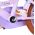 Volare Ashley Kinderfiets - Meisjes - 14 inch - Lila
