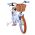 Volare Ashley Kinderfiets - Meisjes - 16 inch - Pastel Blauw