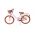 Volare Ashley Kinderfiets - Meisjes - 18 inch - Roze - Twee handremmen