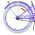 Volare Lovely Kinderfiets - Meisjes - 24 inch - Paars
