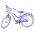 Volare Lovely Kinderfiets - Meisjes - 24 inch - Paars