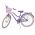 Volare Lovely Kinderfiets - Meisjes - 26 inch - Paars