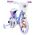 Disney Frozen 2 Kinderfiets - Meisjes - 12 inch - Blauw/Paars