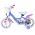 Disney Frozen 2 Kinderfiets - Meisjes - 12 inch - Blauw/Paars