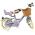 Volare Blossom Kinderfiets - Meisjes - 12 inch - Paars - Twee handremmen