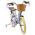 Volare Blossom Kinderfiets - Meisjes - 16 inch - Paars - Twee Handremmen