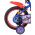 Sonic Prime Kinderfiets - Jongens - 14 inch - Blauw Rood - Twee handremmen