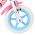 Disney Princess  Kinderfiets - Meisjes - Mag Wheels - 12 inch - Roze
