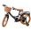 Volare Ashley Kinderfiets - Meisjes - 16 inch - Zwart - Twee Handremmen