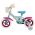 Disney Frozen 2 Kinderfiets - Meisjes - 10 inch - Blauw/Paars - Doortrapper