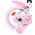 Hello Kitty Kinderfiets - Meisjes - 14 inch - Roze - Twee handremmen