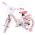Hello Kitty Kinderfiets - Meisjes - 14 inch - Roze - Twee handremmen