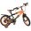 Volare Strike Kinderfiets - Jongens - 14 inch - Zwart Oranje - Twee handremmen