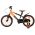 Volare Strike Kinderfiets - Jongens - 16 inch - Zwart Oranje