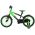 Volare Strike Kinderfiets - Jongens - 16 inch - Zwart Groen
