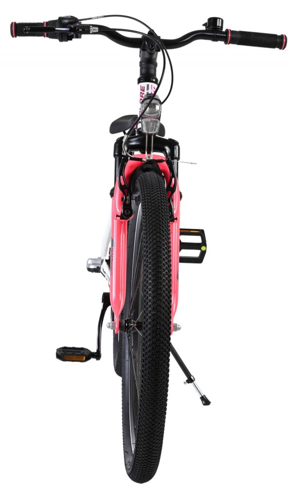 Volare XC Race Kinderfiets - 24 inch - Wit Roze - Shimano Nexus 3