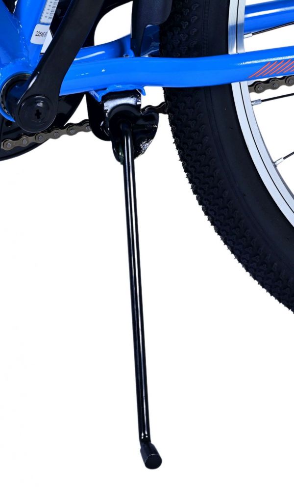 Volare Cross Kinderfiets - Jongens - 24 inch - Blauw - 3 versnellingen