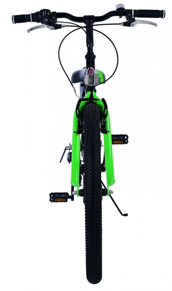 Volare Sportivo Kinderfiets - Jongens - 24 inch - 7 Speed - Zwart Groen