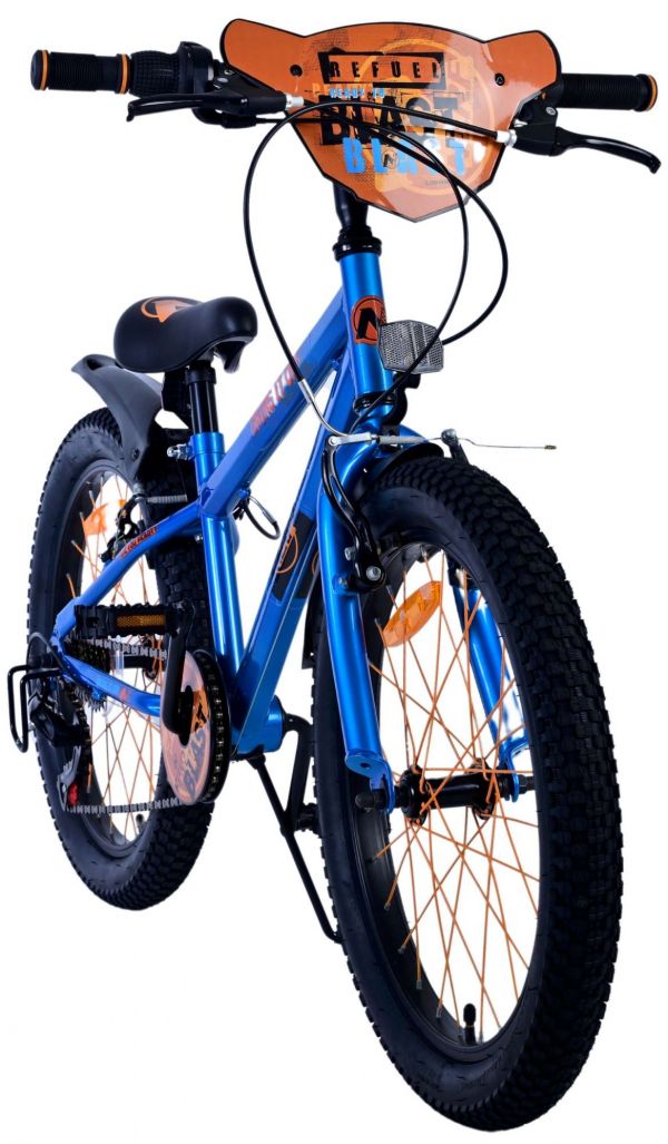 NERF Kinderfiets - Jongens - 20 inch - Satijn Blauw - 6 Speed NERF Kinderfiets - Jongens - 20 inch - Satijn Blauw - 6 Speed