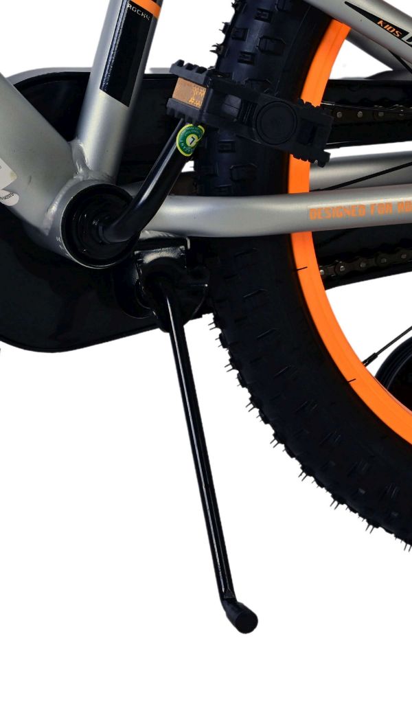 Volare Rocky Kinderfiets - Jongens - 18 inch - Grijs