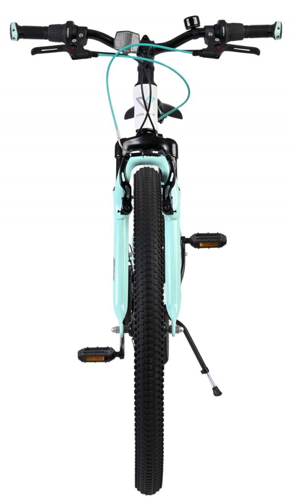 Volare Boost Kinderfiets - 26 inch - Wit Mintgroen - 21 versnellingen