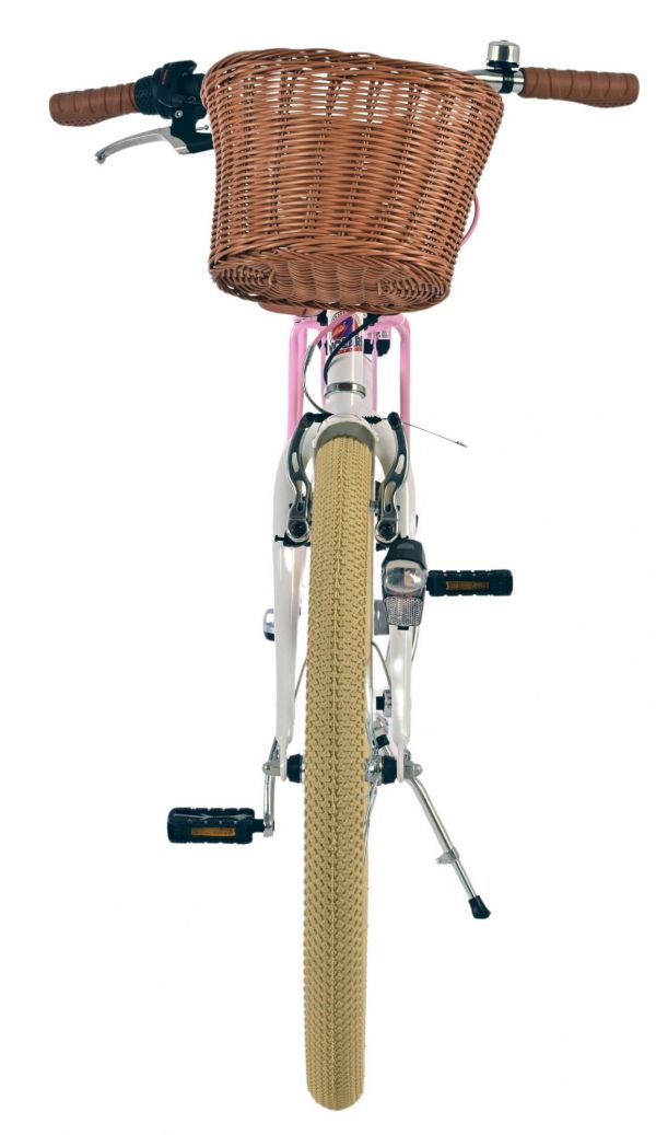 Volare Blossom Kinderfiets - Meisjes - 24 inch - Wit - 3 Versnellingen