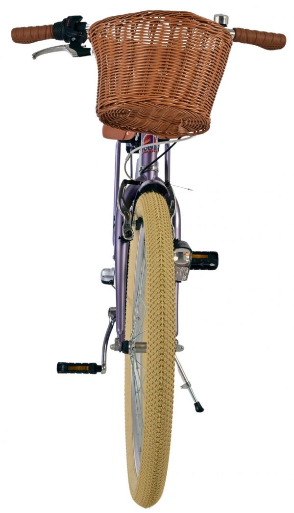 Volare Blossom Kinderfiets - Meisjes - 24 inch - Paars - 3 Versnellingen