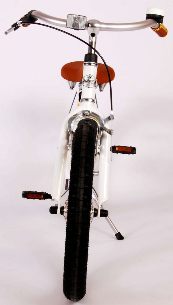 Volare Miracle Cruiser Kinderfiets - Meisjes - 18 inch - Wit - Prime Collection Volare Miracle Cruiser Kinderfiets - Meisjes - 18 inch - Wit - Prime Collection