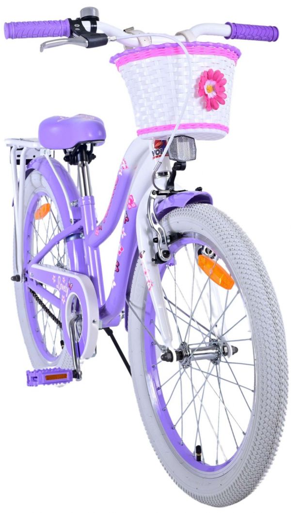 Volare Lovely Kinderfiets - Meisjes - 20 inch - Paars