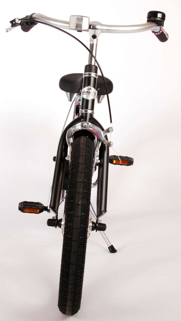 Volare Miracle Cruiser Kinderfiets - Meisjes - 18 inch - Mat Zwart - Prime Collection Volare Miracle Cruiser Kinderfiets - Meisjes - 18 inch - Mat Zwart - Prime Collection