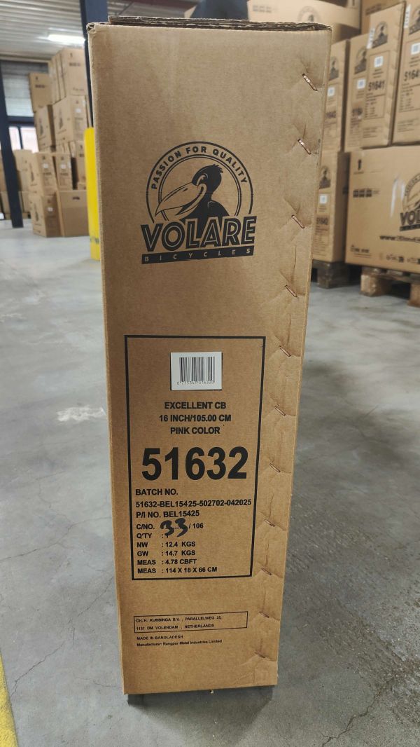 Volare Excellent Kinderfiets - Meisjes - 16 inch - Roze