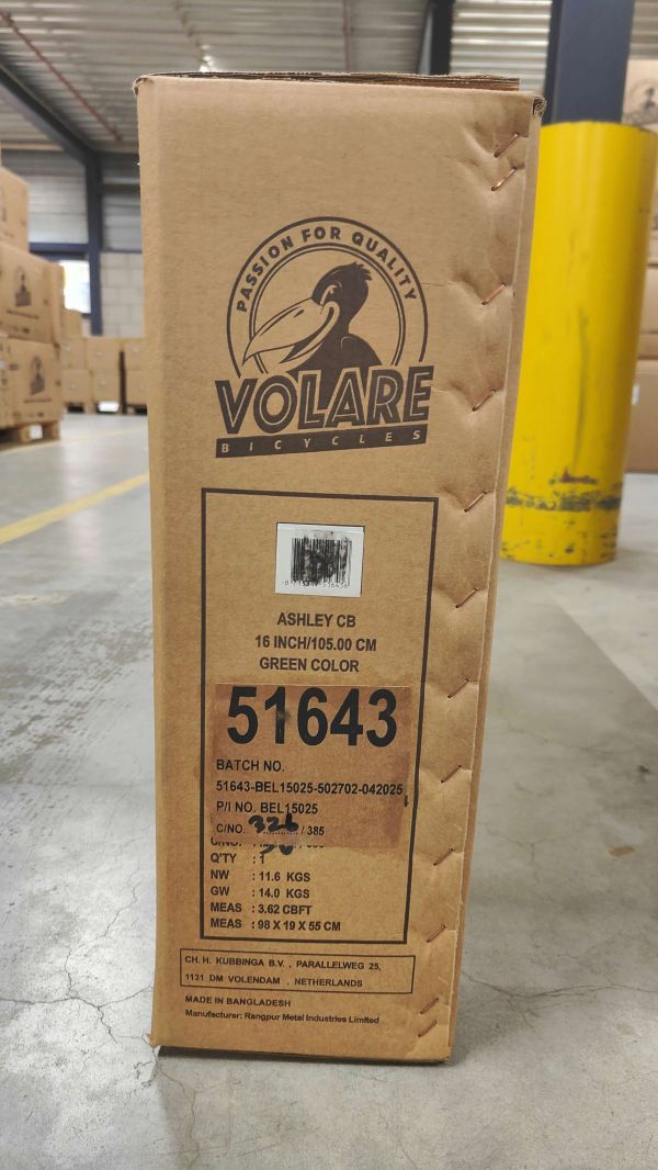 Volare Ashley Kinderfiets - Meisjes - 16 inch - Groen