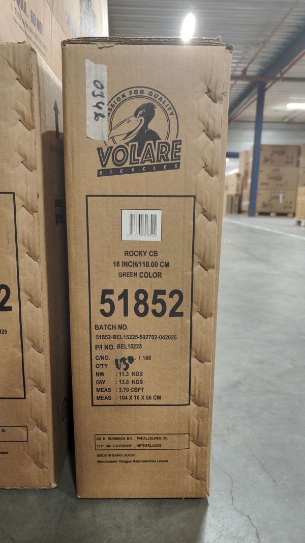 Volare Rocky Kinderfiets - Jongens - 18 inch - Groen