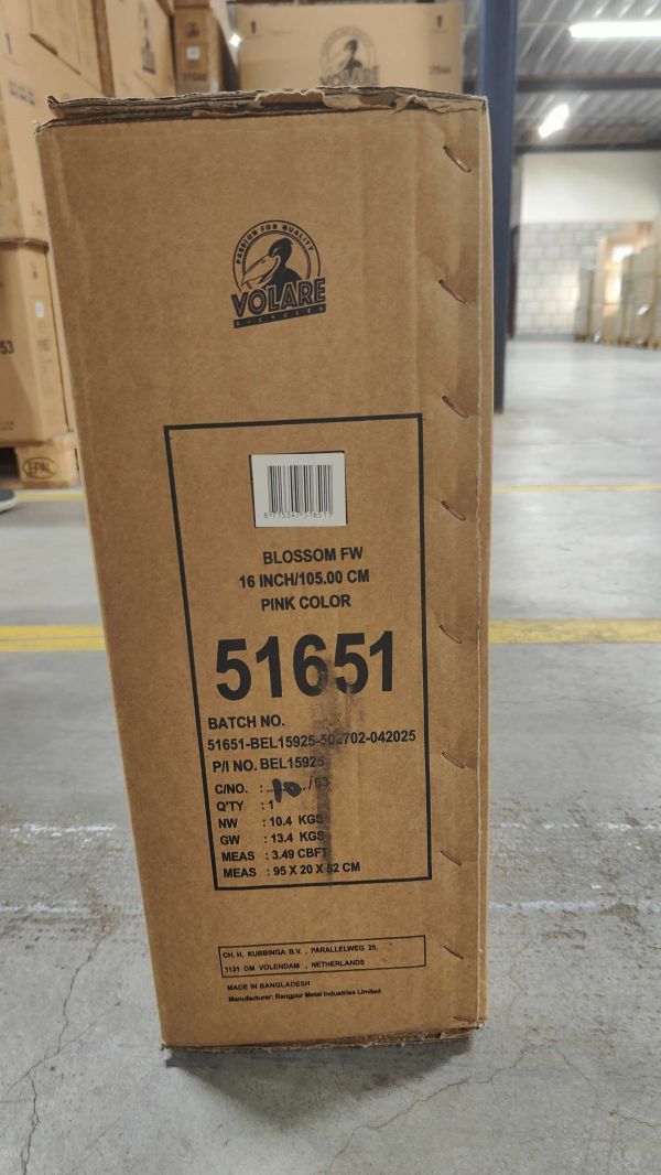 Volare Blossom Kinderfiets - Meisjes - 16 inch - Roze - Twee Handremmen