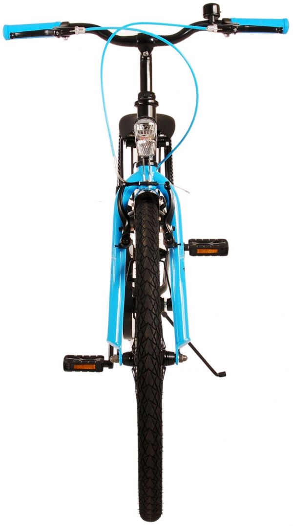 Volare Thombike Kinderfiets - Jongens - 24 inch - Zwart Blauw - Twee handremmen