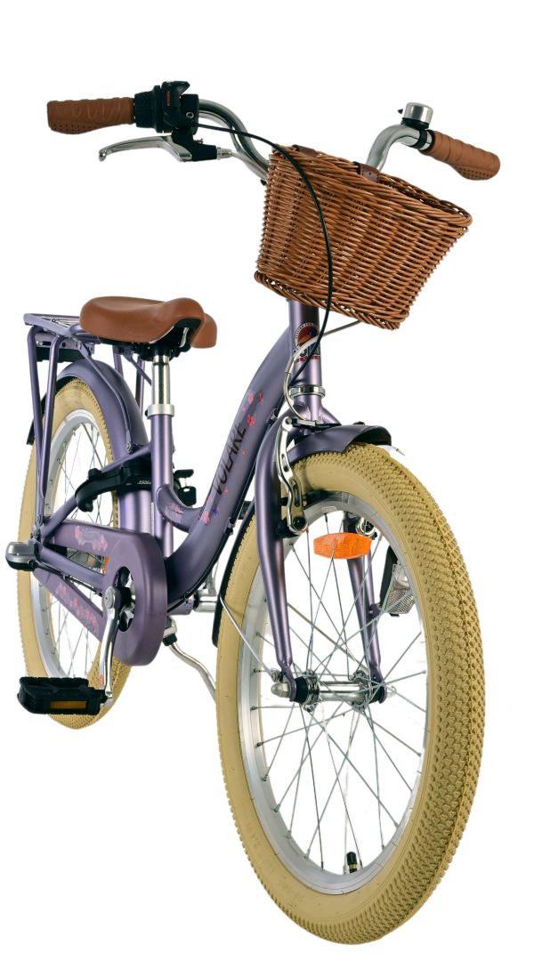 Volare Blossom Kinderfiets - Meisjes - 20 inch - Paars - Nexus 3
