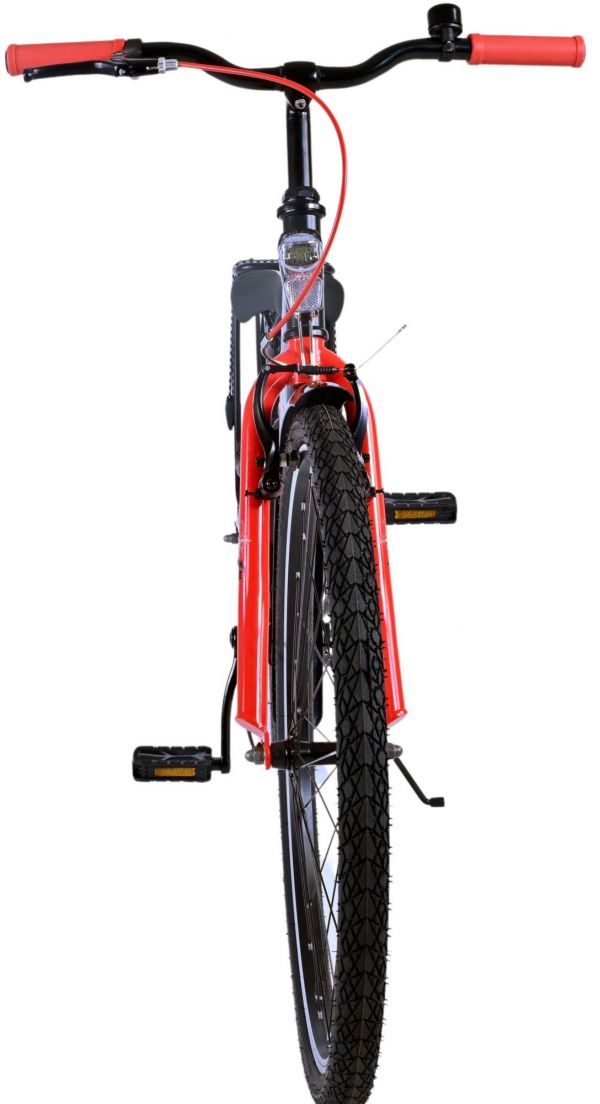 Volare Thombike Kinderfiets - Jongens - 26 inch - Zwart Rood Volare Thombike Kinderfiets - Jongens - 26 inch - Zwart Rood