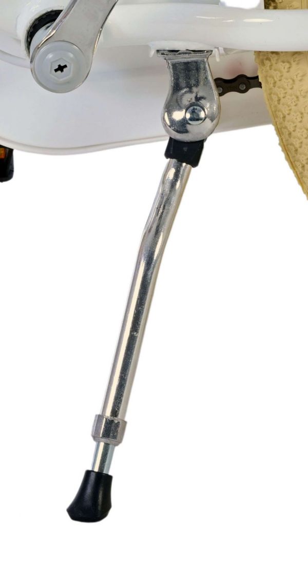 Volare Blossom Kinderfiets - Meisjes - 20 inch - Wit - Twee handremmen