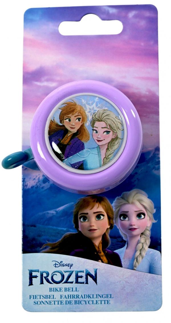 Disney Frozen 2 Fietsbel - Meisjes - Blauw Paars