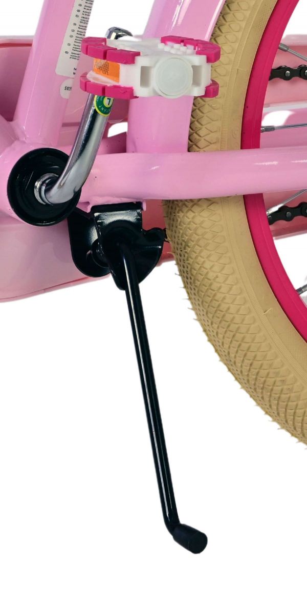 Volare Excellent Kinderfiets - Meisjes -18 inch - Roze - 95% afgemonteerd