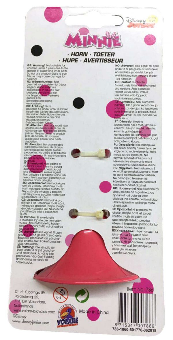 Disney Minnie Mouse toeter - Meisjes - Roze