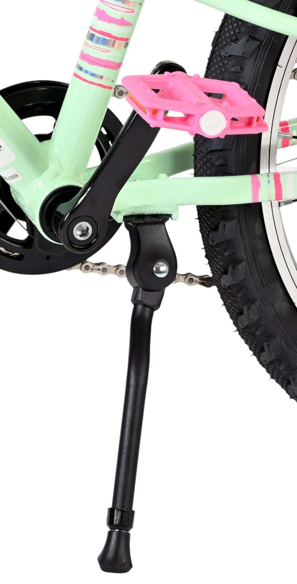 Volare Milano Kinderfiets - Meisjes - 20 inch - Mintgroen- 6-speed - Twee handremmen