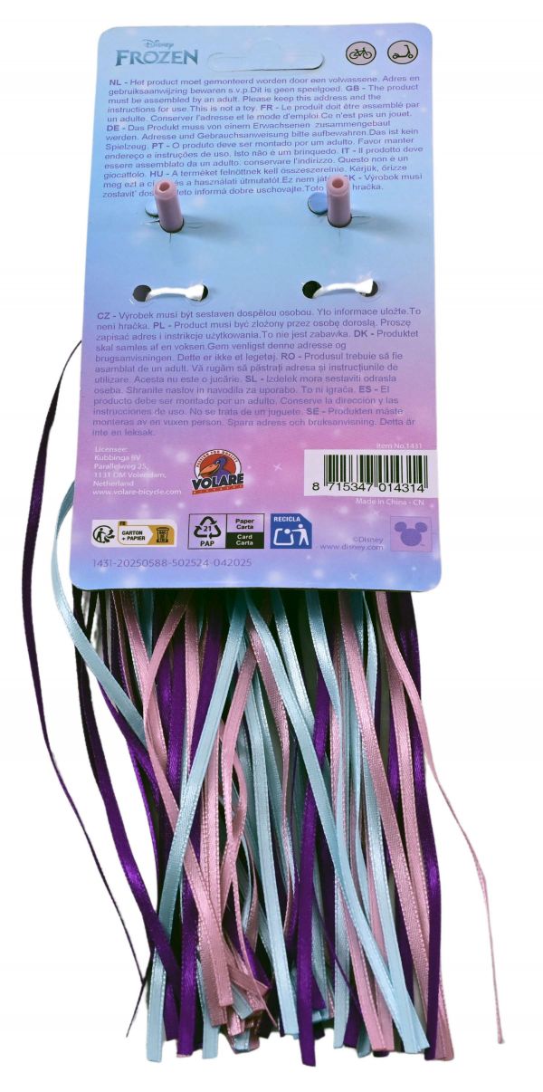 Disney Frozen Handvatversiering - Meisjes - Blauw/Paars