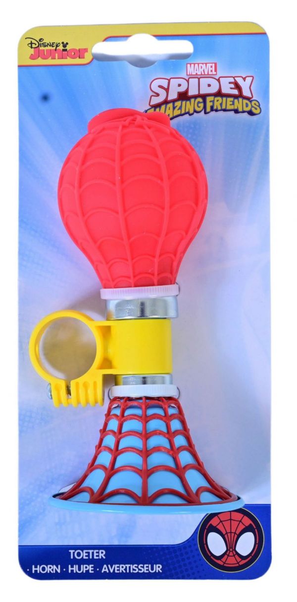 Spidey and his Amazing Friends Fietstoeter - Jongens - Rood Blauw Geel Spidey and his Amazing Friends Fietstoeter - Jongens - Rood Blauw Geel