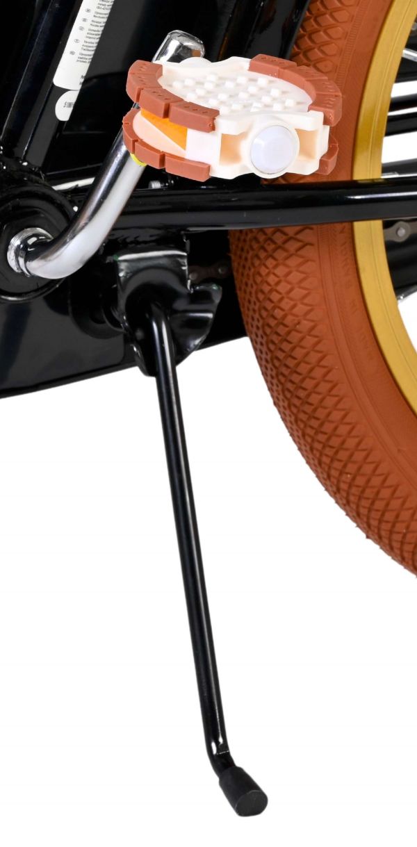 Volare Ashley Kinderfiets - Meisjes - 18 inch - Zwart - Twee handremmen