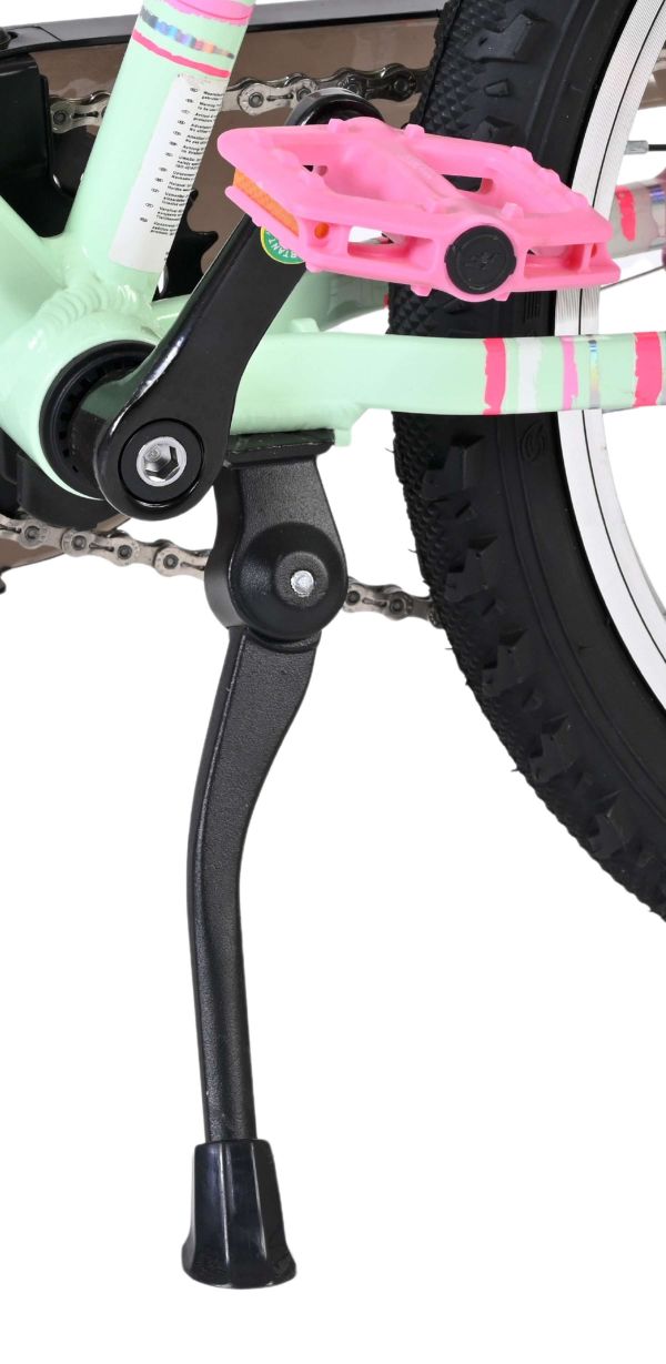 Volare Milano Kinderfiets - Meisjes - 18 inch - Mintgroen - 6 versnellingen