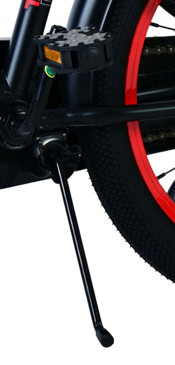 Volare Thombike Kinderfiets - Jongens - 18 inch - Zwart Rood